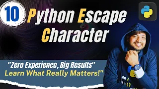Python Escape Characters CodersIndia By Rohit Tyagi