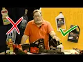 Bar and Chain Oil Substitutes Will Destroy Your Saw