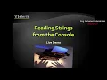 C Lecture 3 - Console Input Output
