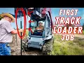 First BIG Skid Steer Job Land Clearing Post Driving Real Operator Tips