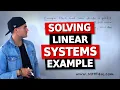 QMS 110 Ryerson University - System of Linear Equations Example