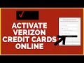 How To Activate Verizon Visa Credit Card Online 2022