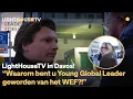 Lagu Jonathan stelt vragen aan 'Young Global Leader' Ruben Brekelmans en komt Sigrid Kaag tegen in Davos!
