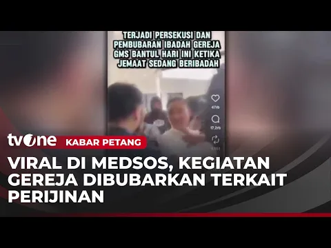VIRAL! Video Dugaan Pembubaran Kegiatan Ibadah di Gereja