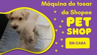 Máquina de tosa da Shopee. Vale a Pena????