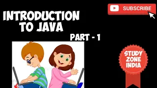 Introduction to Java Part - 1 JAVA CLASS 7 ICSE