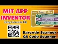 Barcode Code using Extension File MIT App Inventor