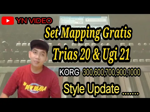 Set Mapping Gratis Untuk seri Korg 3006007009001000