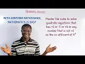 Master the Rules for Solving Quadratic Equations with Any Coefficient of x Step-by-Step