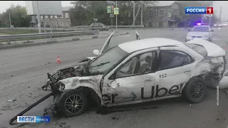 В Омске продолжается проверка по факту крупной аварии в Кировском округе
