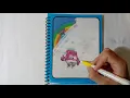 Lagu How To Drawing Beautiful Super Wing  With A Magic Book | Fun Drawing