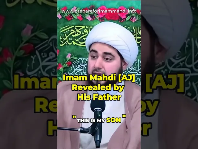 ⁣Imam Mahdi [AJ] Revealed by His Father [AS] | Shaykh Mahdi Rastani #imammahdi #prophetmuhammad