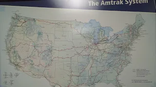 Live Map of All of Amtrak System