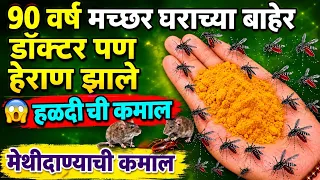 न केमिकल न औषध 90 वर्षं मच्छर,पाल, कॉक्रोच,उंदीर घरात दिसणार नाहीत😱 puneri tadka video / undir 😱