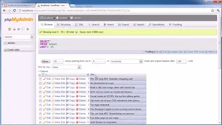052 MySQL Database Example Part 3 PHP Object Oriented Programming Projects