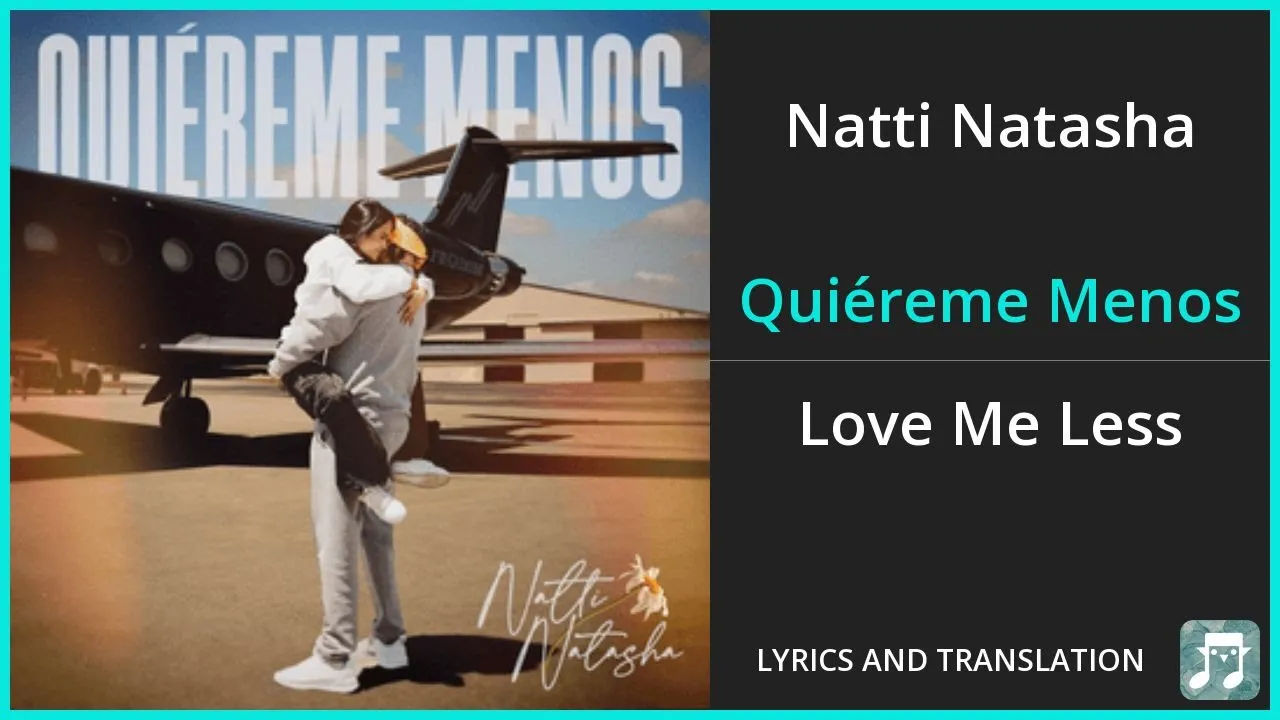 Natti Natasha - Quiéreme Menos Lyrics English Translation - Spanish and English Dual Lyrics Natti Natasha - Quiéreme Menos Lyrics English Translation - Spanish and English Dual Lyrics