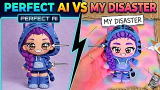 What AI Made in 3 Seconds Took Me 3 Days 😭 Handmade Doll Disaster