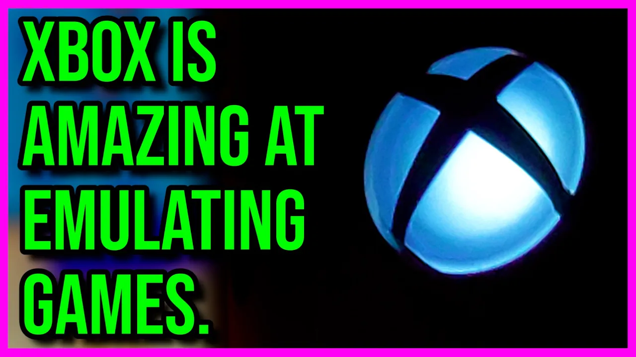 The Xbox Is The Best Console for Emulating Games...