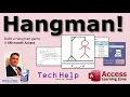 Create a Hangman Game in Microsoft Access - A Fun Way To Learn VBA Computer Programming