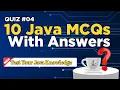 Quiz 2024 Part 2 Test Your Java Knowledge with These Questions