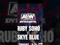 Download Lagu AEW Ruby Soho beats Skye Blue!!        #subscribe #aew #shorts #short #aewdynamite #shortsviral