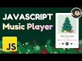 How to make a Music Player HTML CSS And JavaScript