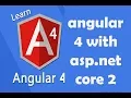 angular 4 with asp net core 2 and WEB API REST services Lecture 5 Hindi
