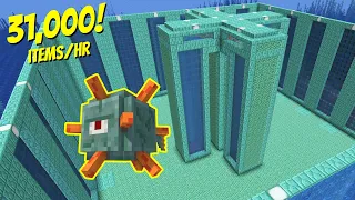 How to Build a Guardian Farm in Minecraft Java 1 13 - 31 000