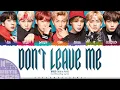 BTS Don t Leave Me Color Coded Kan - Rom