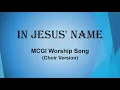 Lagu IN JESUS'S NAME | MCGI | Worship Song