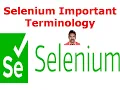 Selenium Important Terminology Selenium Fundamentals G C Reddy