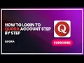 How to Login to Quora Account Step by Step