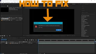 Quickly Fix Adobe After Effects Error overflow converting ratio denominators