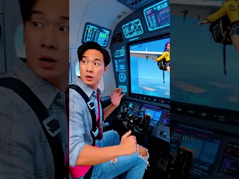 🪂😱✈️ ¡Increíble! ¡Rumi saltó en paracaídas desde un avión! | Las guerreras K-pop