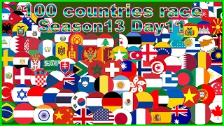 [Season13 Day11] 100 countries 39 stages marble point race | Marble Factory 2nd