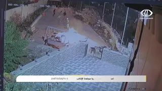 مستوطنون يحرقون مشطب مركبات وحقولا زراعية في يتما جنوب نابلس 