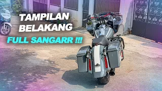 MODIF LAMPU STOPLAMP ROAD GLIDE LED JADI ALA CVO !!!