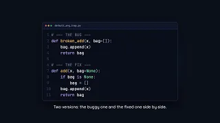 The Mutable Default Argument Trap - Python for Beginners