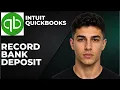 QuickBooks Online How to Record a Bank Deposit Using Undeposited Funds Step By Step Tutorial 2026