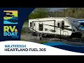 MASSIVE 16 FT Garage AND 4 000 lb Cargo Capacity Heartland Fuel 305 Walkthrough