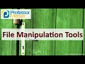 File Manipulation Tools - SY0-601 CompTIA Security 4 1