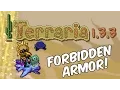 Terraria 1 3 3 FORBIDDEN ARMOR New Mage Summoner Set Cast Sandstorms