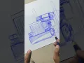 Drawing Peterbilt 379 Truck