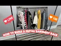 HOW TO BUILD A METAL GARMENT RACK DUMEE METAL GARMENT RACK HEAVY DUTY AMAZON PRODUCT REVIEW 2020