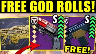 GET FREE GOD ROLLS *THIS WEEK* (DON'T MISS OUT!) | Destiny 2 Weekly Reset