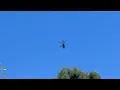 Helicopter Hovering over Garberville
