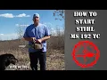 Beverly How to Start Stihl MS 192 TC Top Handle Chainsaw