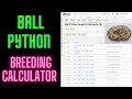 Ball Python Breeding Calculator