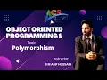 OOP 1 I Polymorphism I Final Term I S M Asif Hossain I Aiub Course Solution - ACS
