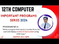 12th Computer Science Important While Loop Programs Display a Multiplication Table in C